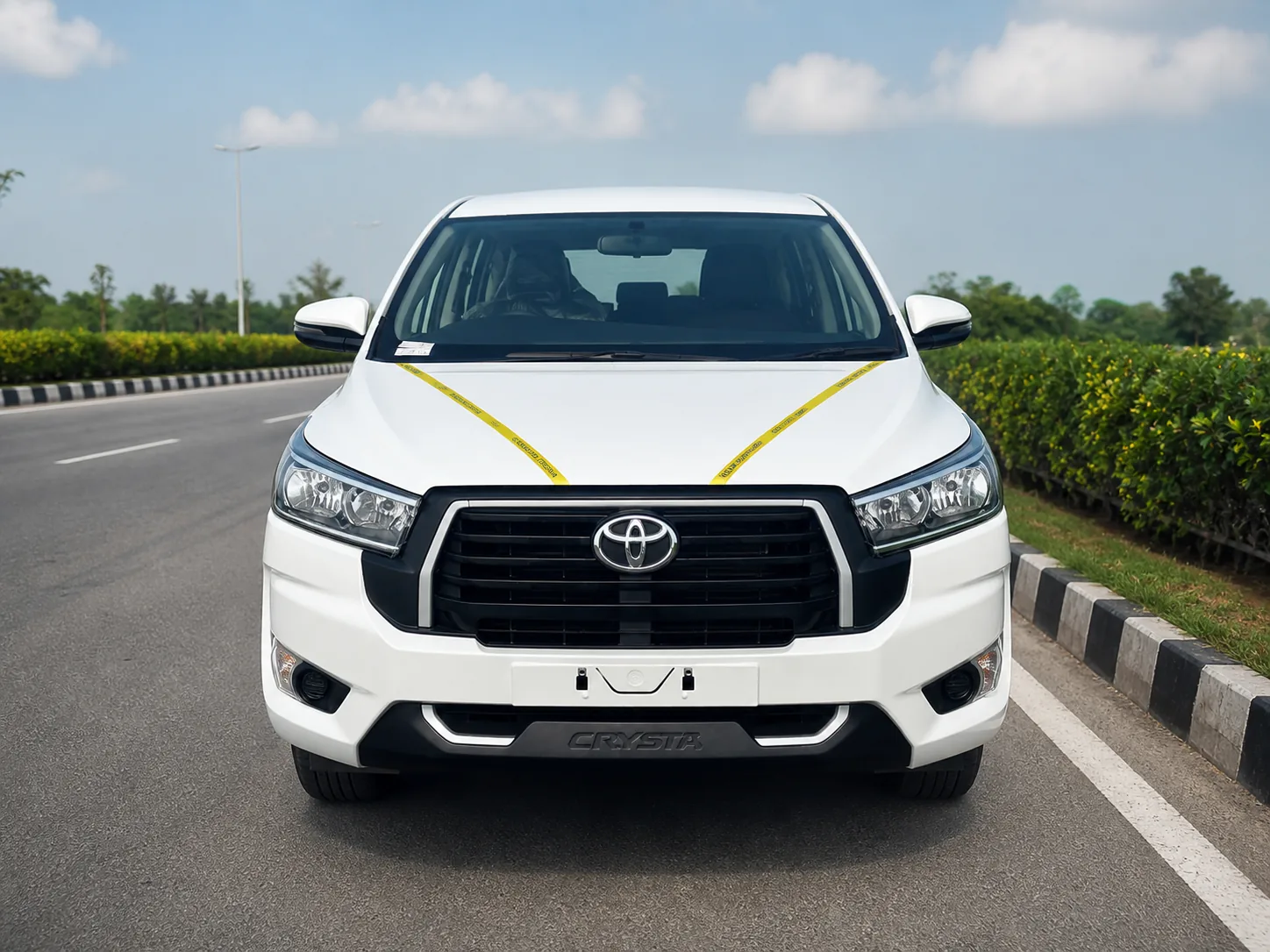 Innova Crysta for hire in Hyderabad by Mega City Tours and Travells.