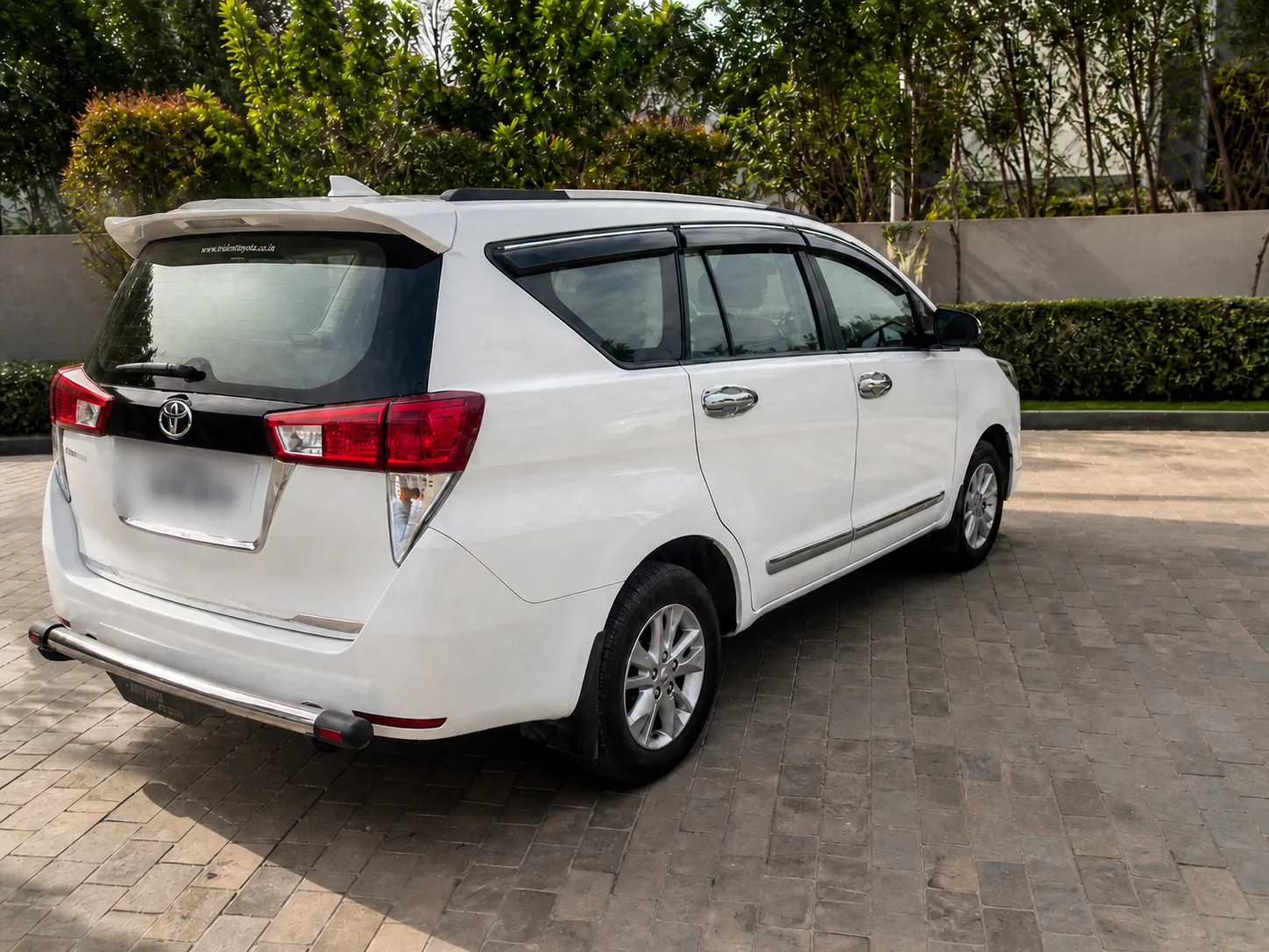 Innova Crysta for hire in Hyderabad by Mega City Tours and Travells.